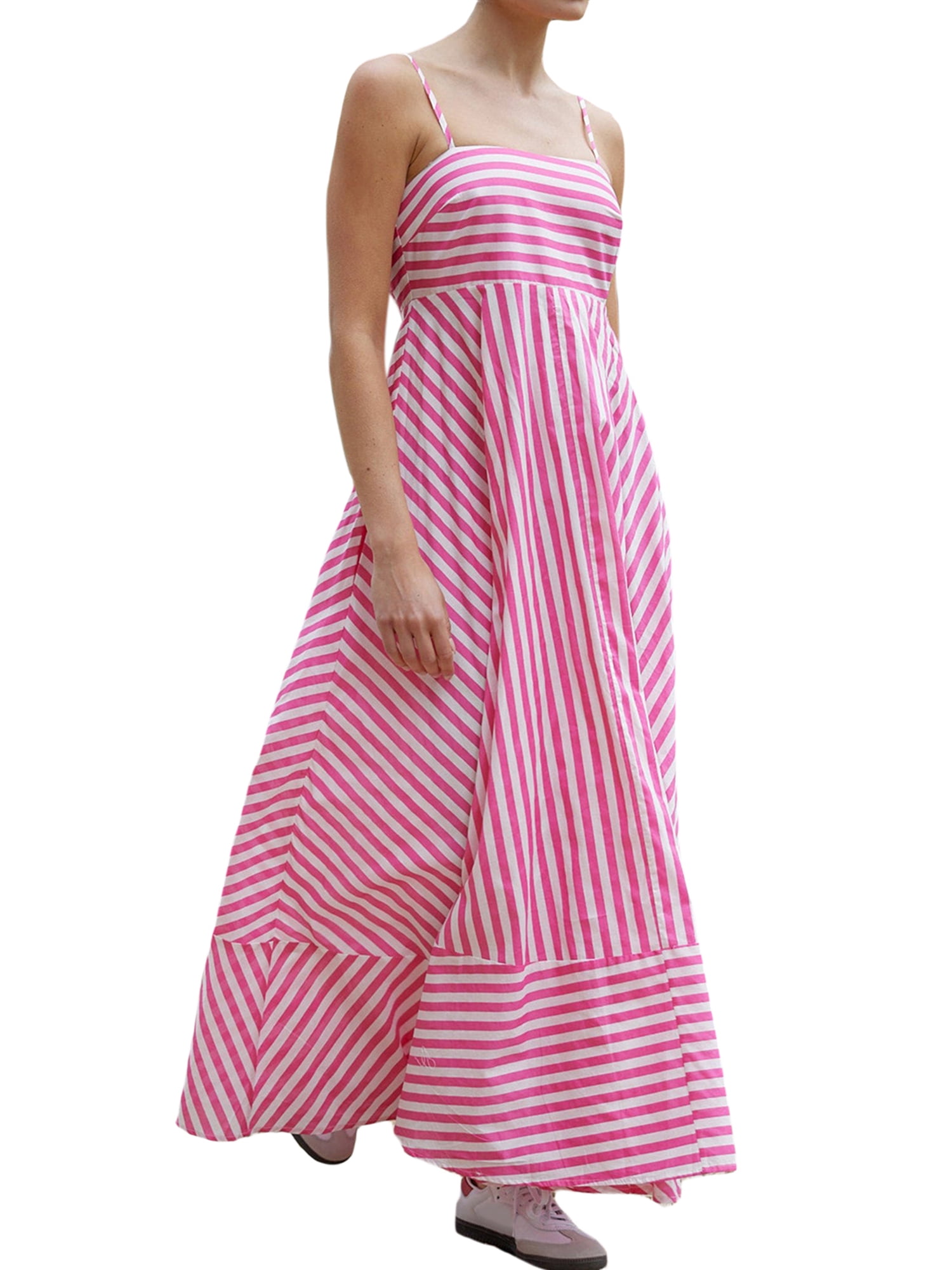 Suagox Women's Summer Midi Dress, Casual Sleeveless Floral Print Flowy A Line Tank Dress For Beach Night Party 08106b71 7920 49cf 8dc5 0e868cfe6f1c.ca7481f062c6f4ce4e85fb292641f36a