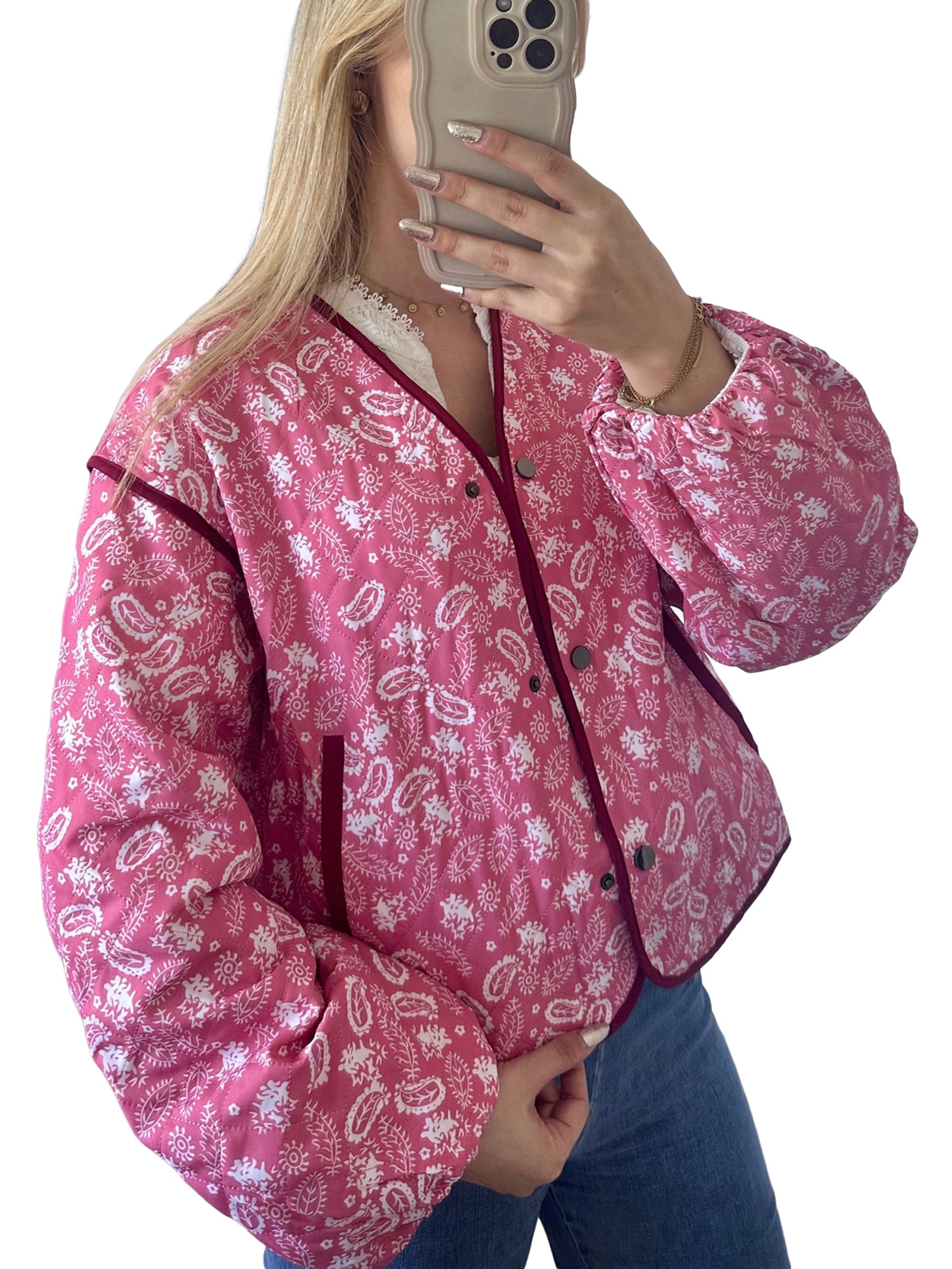 Lightweight Pleated Coat For Women Mesh Bat Sleeve Cardigan Casual Jacket main image 1