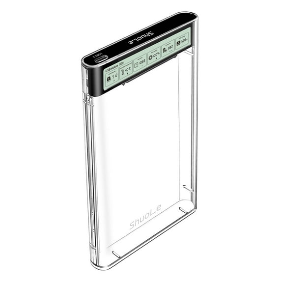 Shuole For SATA to USB 3 2 Enclosure for 2 5 Inch HDD and For SSD Drives