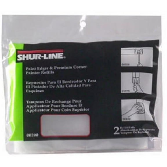Shur-Line 200ZS Paint Edger Refill Pad- 2 Pack