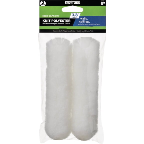 Shur-Line 6 Fabric Roller Cover1 - Pack of 6