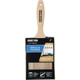 thumbnail image 1 of Shur-Line Paint Brush Shur-Flow Flat - Durable Polyester, Premium Flagged Bristle - 4 In., 1 of 1