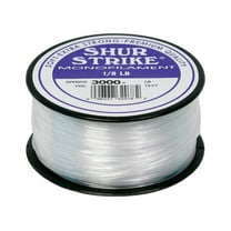 Shur Strike 3000-15 Bulk Monofilament Fishing Line 1/8Lb Spool 15 lb 400 Yards
