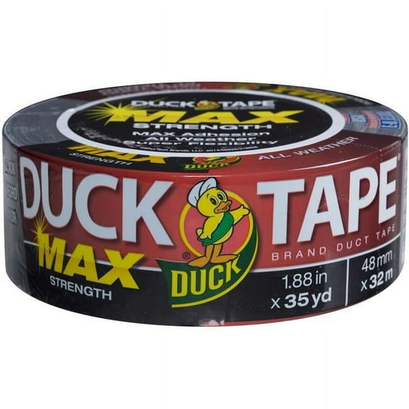 ShurTech 1.88 in. Maximum Strength Duck Tape, Black
