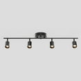 thumbnail image 1 of Shura Bronze 4-Light Track Light with Rotatable Heads, Integrated LED Bulbs, 3000K, 3 ft., 1 of 8