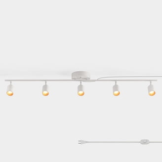 LED H type Track Rail Light Fixtures Picture Ceiling Lamp Spotlight Adjustable