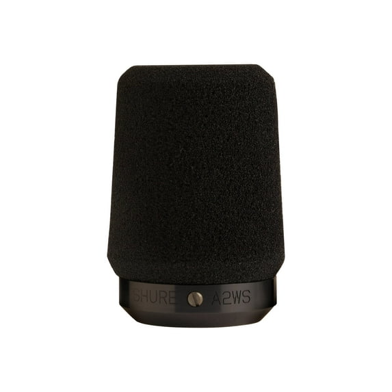 Shure A2WS - Windscreen for headset - black - for Shure SM57