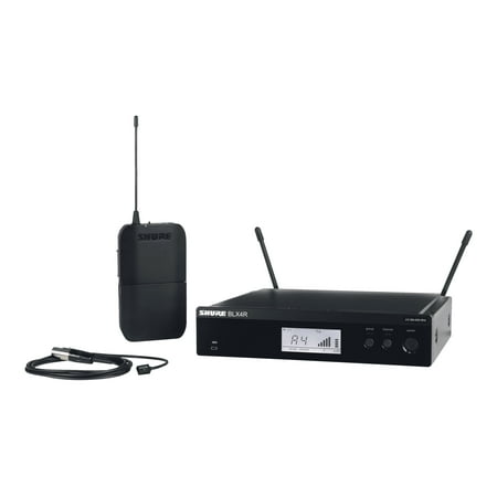 Wireless Rack-mount Presenter System with WL93 Miniature Lavalier Microphone