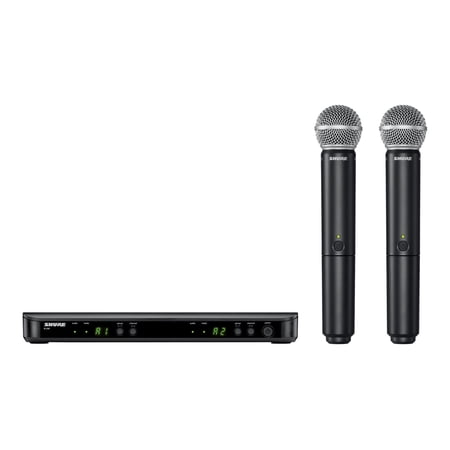 Shure Wireless Dual Vocal System with two SM58