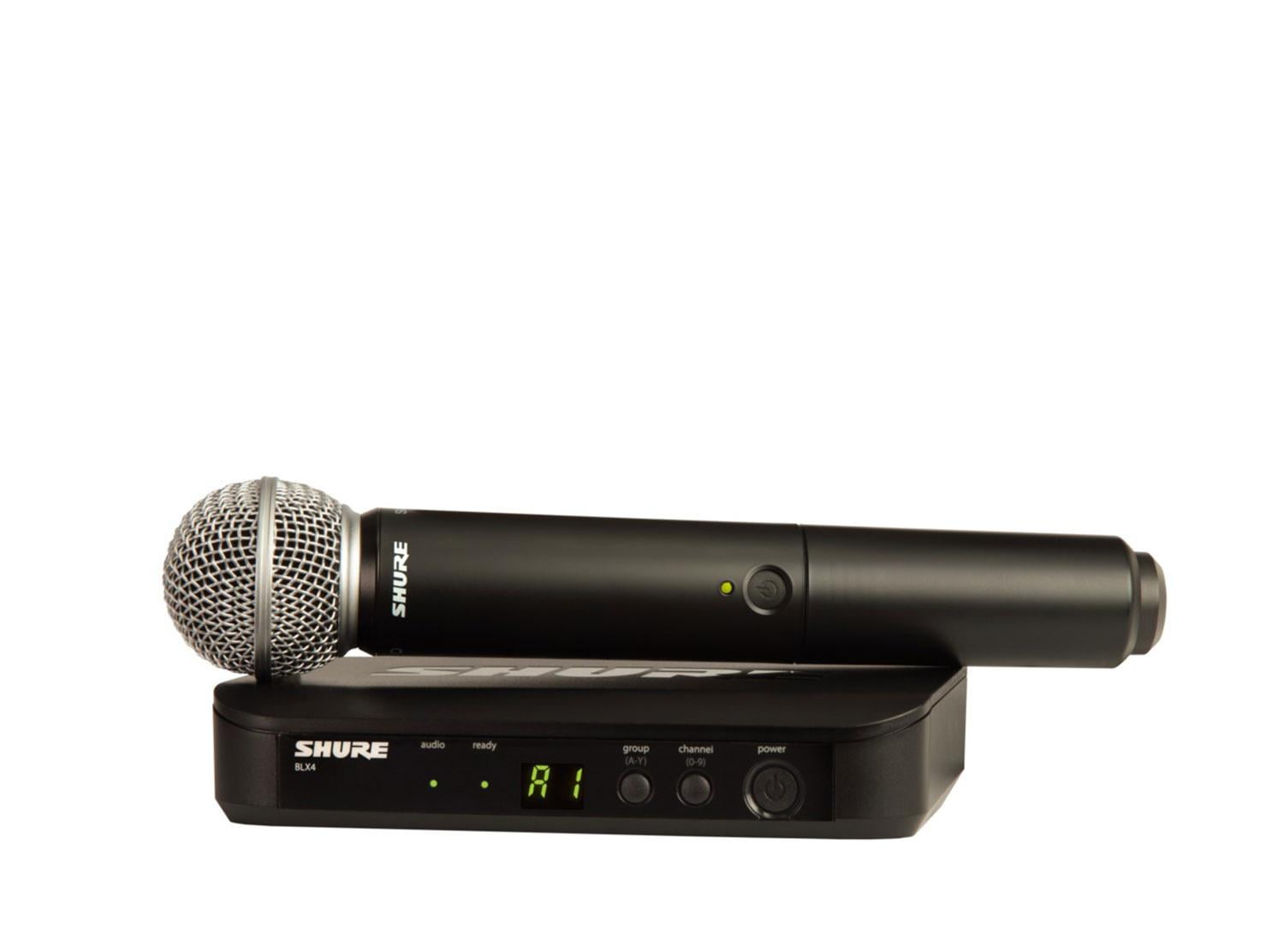 Shure BLX24/SM58 Single Channel Handheld Wireless System (J10 Band)