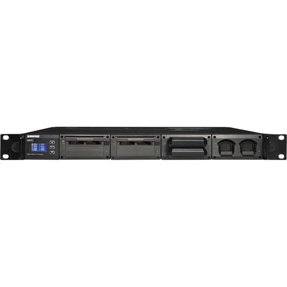 Shure SBRC Rack Charger for AXT910, AXT920 and SB900A Rechargeable Batteries