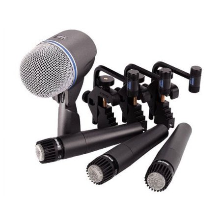 Shure DMK57-52 Drum Microphone with Mounts, Carrying Case