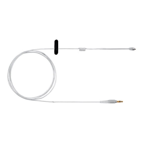Shure EAC-IFB 46" Coiled Cable with Clip for Sound Isolating Earphones, Clear