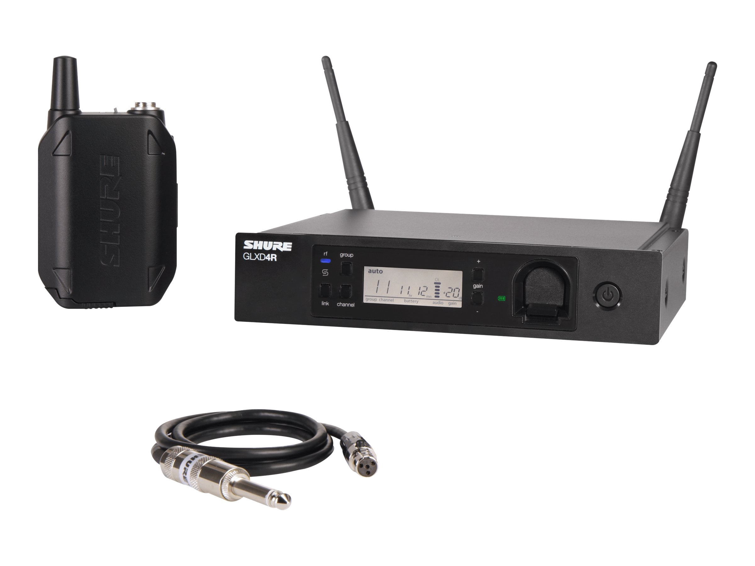Shure GLX-D Advanced GLXD14R - Wireless audio delivery system for ...