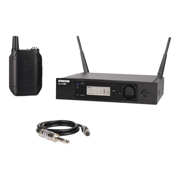 Shure GLX-D Advanced GLXD14R - Wireless audio delivery system for amplifier, wireless microphone, audio mixer
