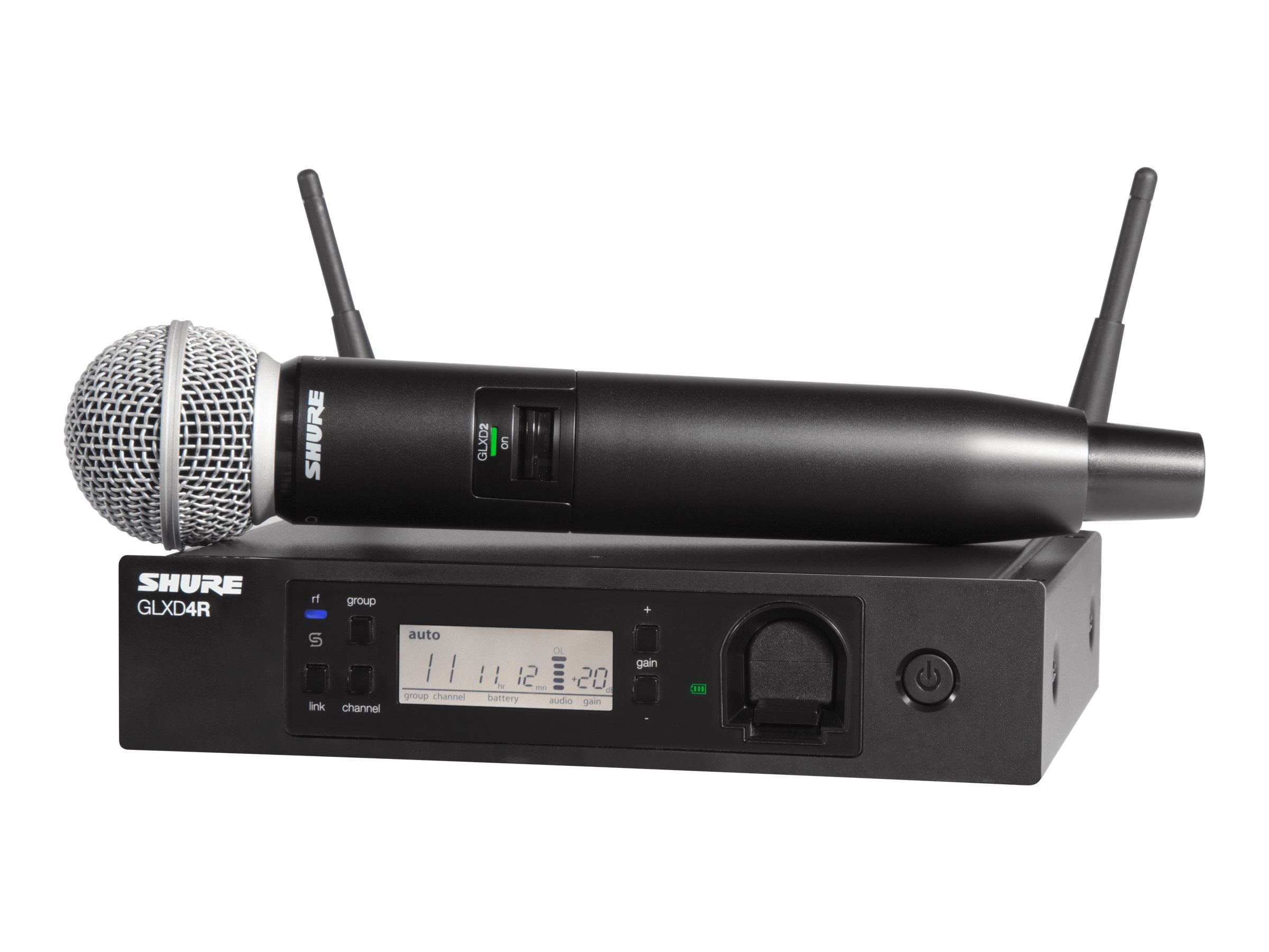 SHURE GLX-D DIGITAL WIRELESS VOCAL　SM58 shure-glxd24r-