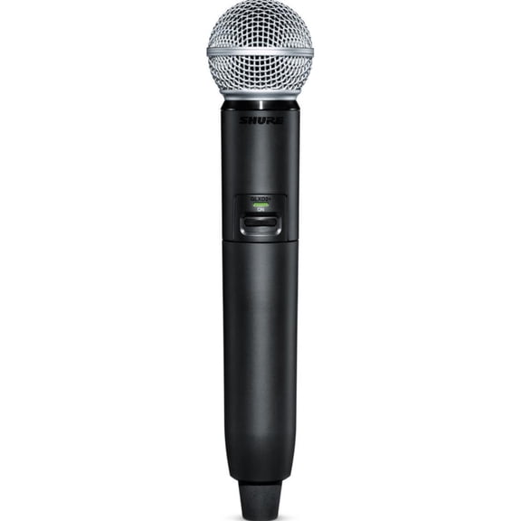 Shure GLXD2+ Dual Band Wireless Handheld Transmitter with SM58 Capsule, Z3: 2.4/5.8GHz