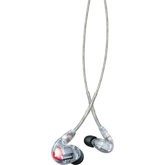 Shure SE846 Gen 2 Sound-Isolating Earphones with 64" Detachable Cable, Clear