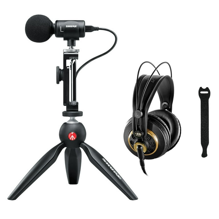 Shure MOTIV MV88+ Video Kit Digital Stereo Microphone with AKG K