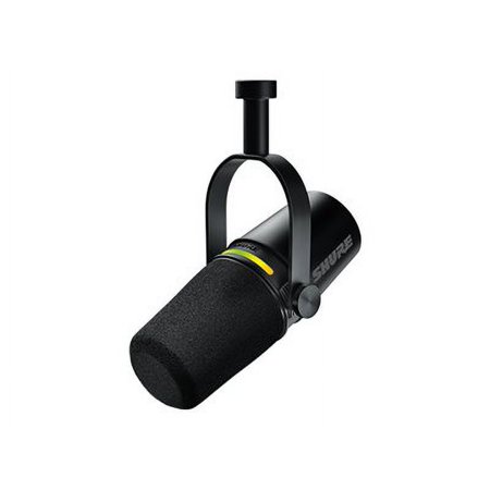 Shure MV7+-K - Microphone - USB, 3-pin XLR - black - MFi Certified