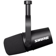 Shure MV7X Rugged Wired Dynamic Microphone - 50 Hz to 16 kHz - 252 Ohm - Uni-directional, Cardioid - Stand Mountable, Boom - XLR