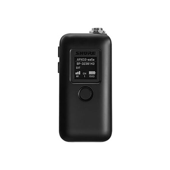 Shure MXW neXt 2 MXW2X/VP68 - Z10 band - microphone - DECT - wireless - black