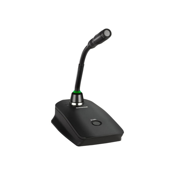 Shure MXW8 Microflex Gooseneck Base Transmitter Wireless 1 Channel Stereo Receiver