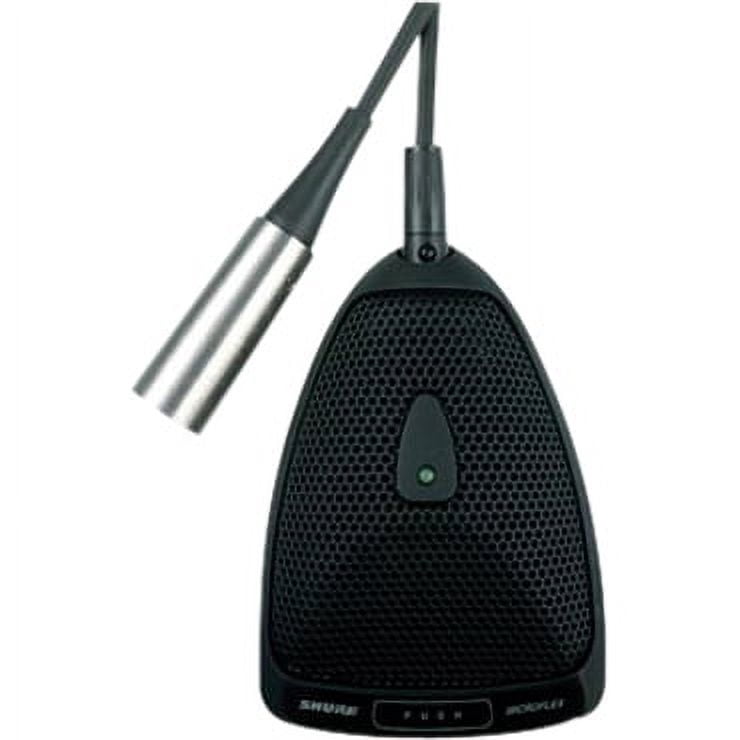 Shure Microflex MX392/C Wired Electret Condenser Microphone, Black