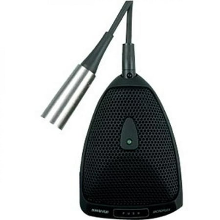 Shure Microflex MX393 Wired Microphone - 50 Hz to 17 kHz - 180 Ohm - 94 dB - XLR, TA3F