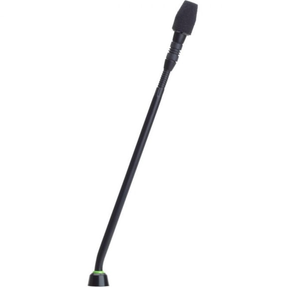 Shure Microflex MX410LP/S Electret Condenser Microphone - 50 Hz to 17 kHz - Super-cardioid - Gooseneck, Shock Mount, Surface Mount, Desktop - XLR