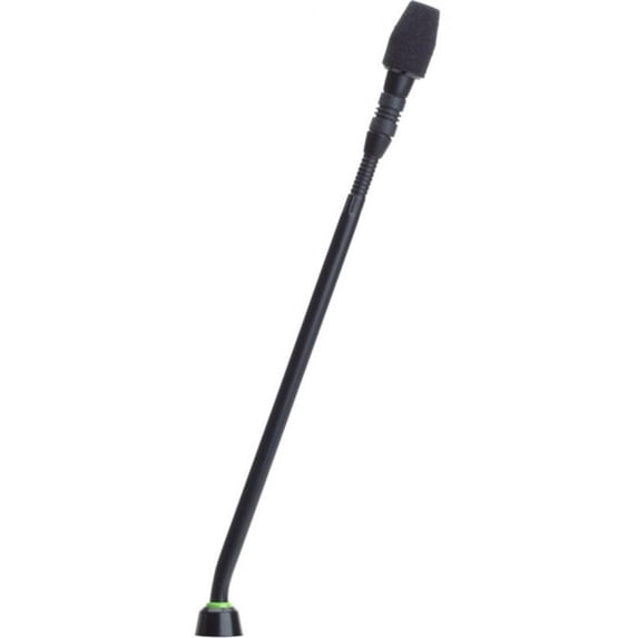 Shure Microflex MX410LP/S Electret Condenser Microphone - 50 Hz to 17 kHz - Super-cardioid - Gooseneck, Shock Mount, Surface Mount, Desktop - XLR