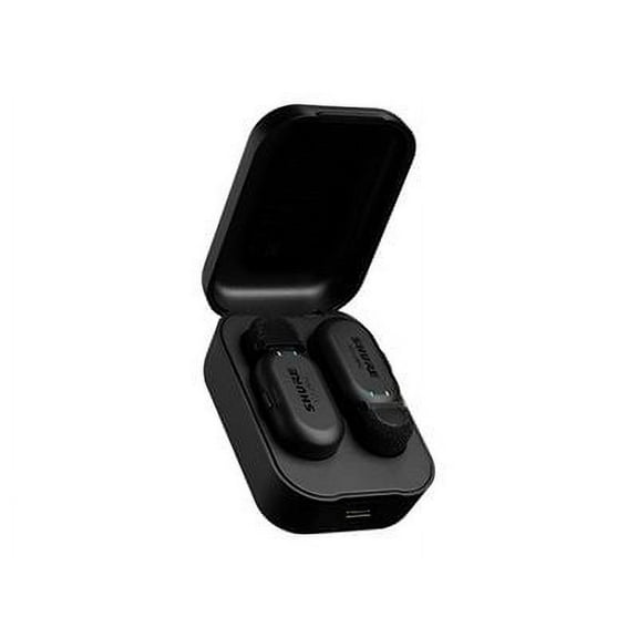 Shure MoveMic Two-Channel Wireless Lavalier Microphones with Charging Case