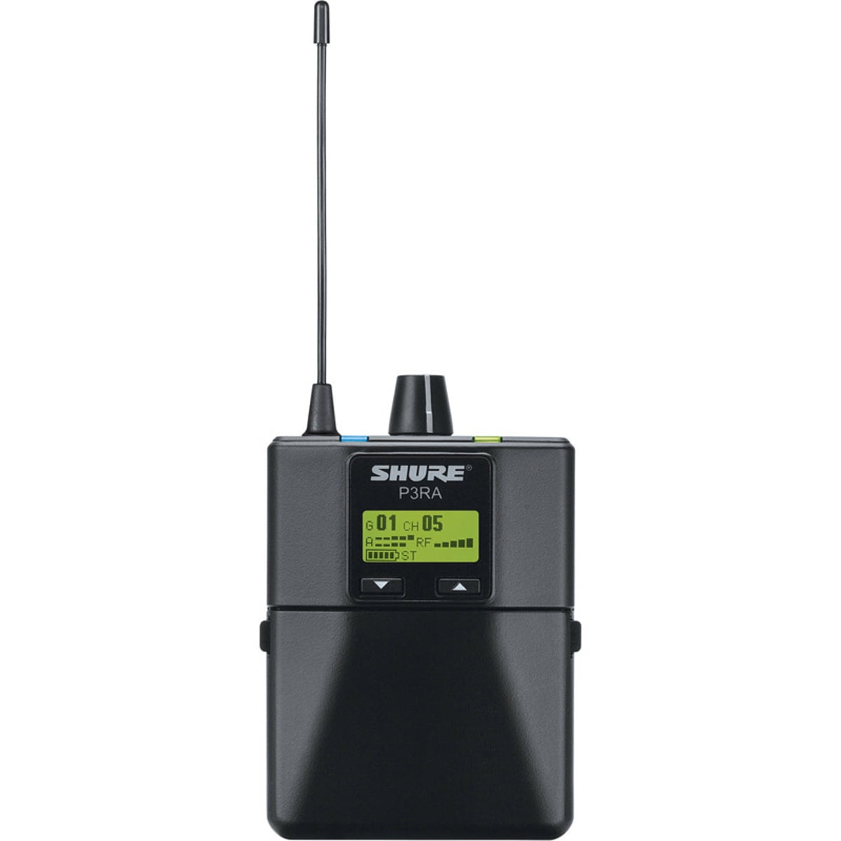 Shure P3RA Professional Wireless Bodypack Receiver for PSM 300 Monitor System, J13:566-590MHz