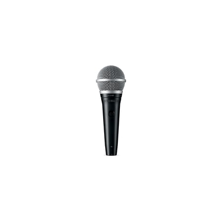 Shure PGA48-LC Wired Dynamic Microphone - 70 Hz to 15 kHz - Cardioid - Stand Mountable - XLR