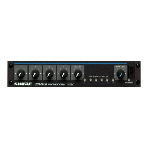 Shure SCM268 - Analog mixer - 4-channel