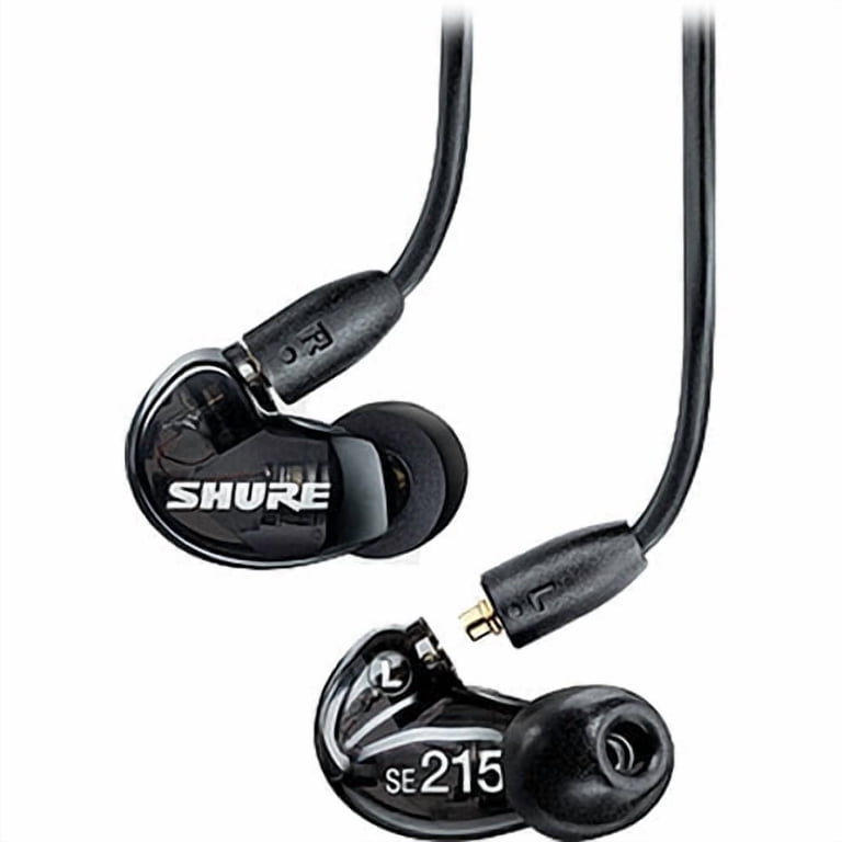 SHURE SE215 イヤホン Shure, In-Ear Stereo Headphones, SE215, Black with Noise Isolation