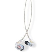 Shure SE425-CL Professional Sound Isolating Earphones with Dual High Definition MicroDrivers, Secure In-Ear Fit - Clear