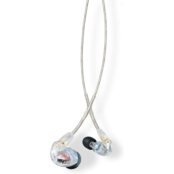 Shure SE425 Pro In-Ear Sound Isolating Dual Driver Earphones - Clear