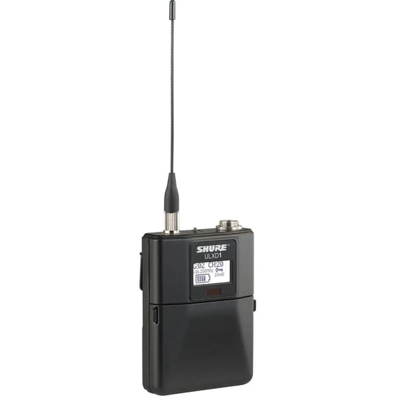 Shure SHURE ULX-D Digital Bodypack Transmitter with 24bit/48kHz converter,TA4M audio input