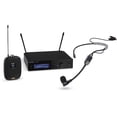 thumbnail image 1 of Shure SLXD14+ Single-Channel Digital Wireless Bodypack System with SM35 Headworn Microphone, G57: 470-608MHz, 1 of 1