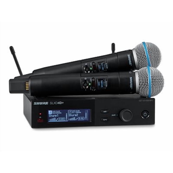 Shure SLX-D Wireless System SLXD24D+/B58 - G57 Band - microphone system