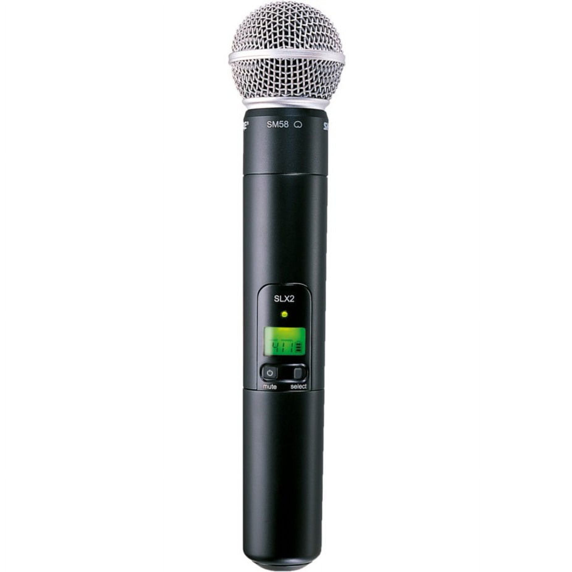Shure SLX2/SM58 Handheld Transmitter with SM58 Capsule