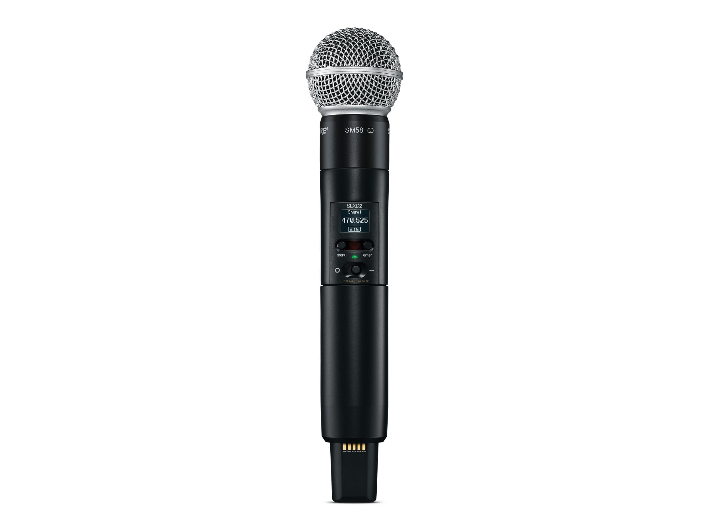 Shure SLXD2/SM58 - G58 Band - microphone - Walmart.com