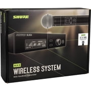 Shure SLXD24/B58 Single-Channel Digital Wireless Vocal System with Beta 58 Microphone Capsule, G58 470-514MHz