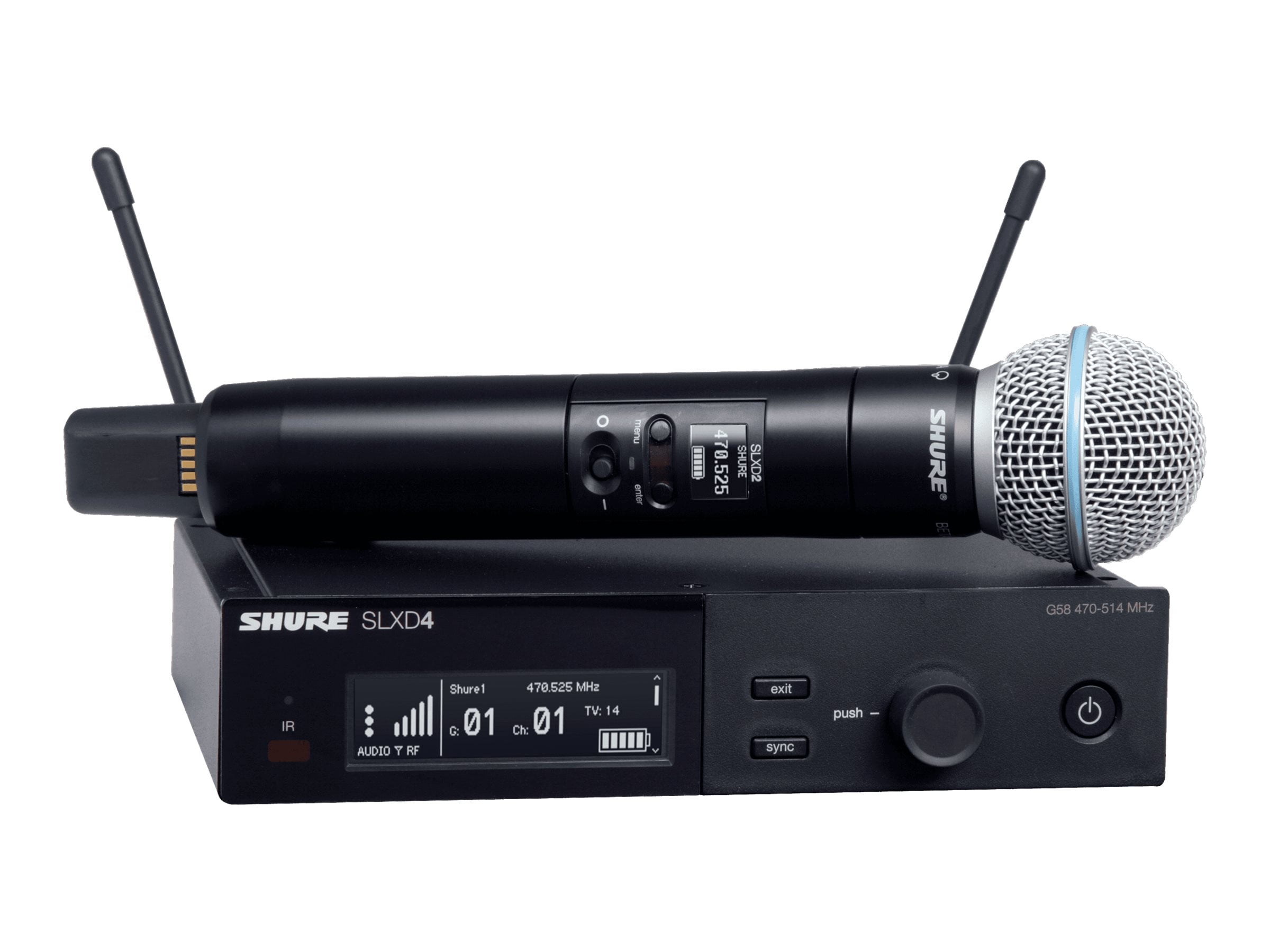 【SHURE】 BETA 58A Shure Beta 58A Supercardioid Dynamic Vocal Microphone