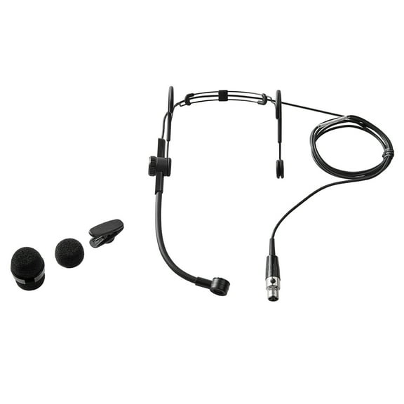 Shure SM39 Wireless Cardioid Headworn Microphone with TA4F Connector, Black