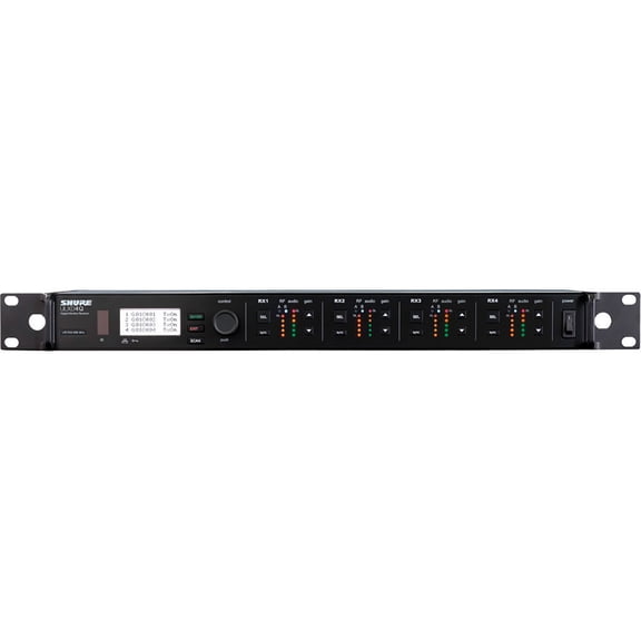 Shure SHURE ULX-D Digital 4-Channel Receiver with 256-bit AES encryption