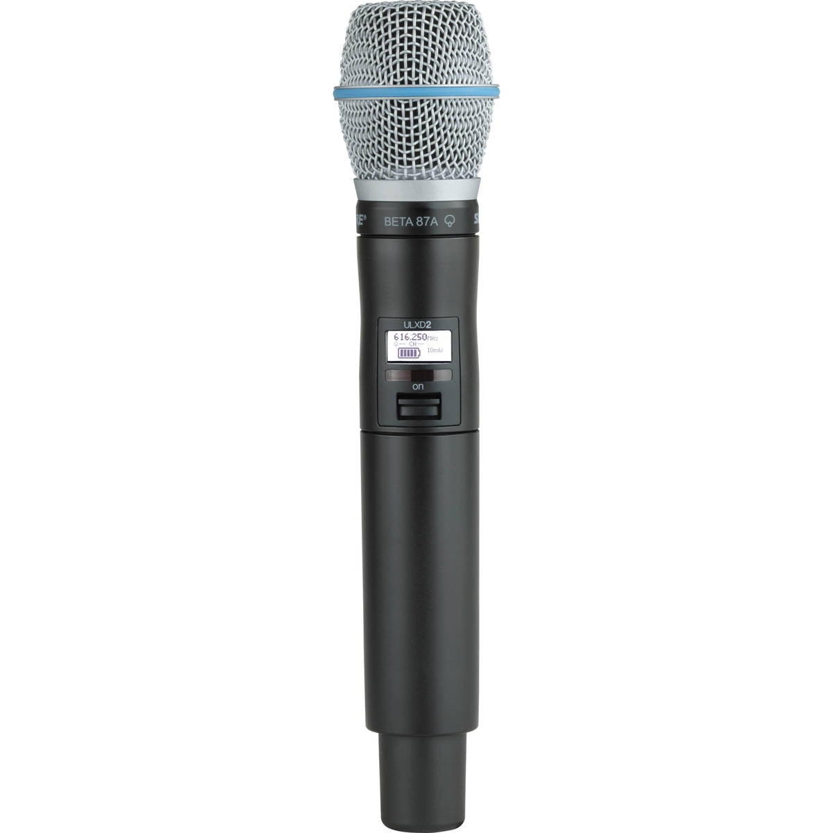 Shure ULXD2/B87A-G50 Handheld Transmitter with Beta 87A Microphone (G50 Band / 470-534 MHz)