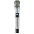 thumbnail image 1 of Shure ULXD2 Handheld Wireless Microphone Transmitter with KSM8 Mic Capsule, G50: 470 to 534MHz, Nickel, 1 of 2