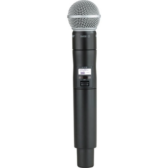 Shure Digital Handheld Transmitter with SM58 Capsule - 470 MHz to 534 MHz Operating Frequency - 30 Hz to 20 kHz Frequency Response - 328.08 ft Operating Range